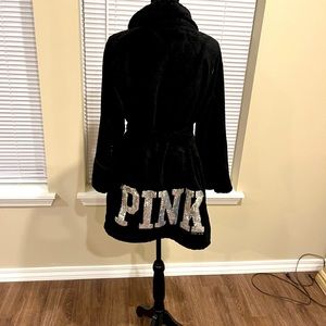 Brand new Victoria’s Secret pink warm winter robe, size small